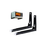 Support de four  micro - ondes support mural en acier inoxydable supports d'tagre pliables rglables ...