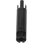 Support de fusible solaire 1000v ip67 �tanche avec connecteurs m�le / femelle pour panneaux pv 30a