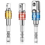 Supports hexagonaux � manchon - 1 / 4 , 1 / 2 , 3 / 8  - adaptateurs et rallonges de connecteurs.