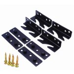 Support de lit robuste sans mortaise, en acier de 3 mm d'�paisseur, dimensions : 8, 25 cm x 2, 5 cm x ...