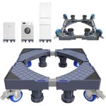 Support machine a laver seche linge, socle machine a laver r�glable, rehausseur machine a laver avec ...