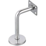 Supports de main courante pour fixation murale acier inoxydable poli support escalier avec couvercle ...