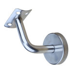Support main courante inox 304 pour rampe escalier support mural rampe bois argent (4 pices) fei yu