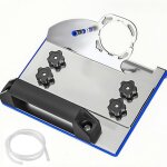 Support meuleuse d'angle 45� en acier inoxydable ? coupe pr�cise sur carreaux jusqu'� 45 mm ? compatible ...