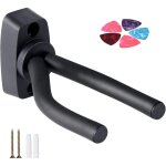 Support mural pour guitare, crochet de guitare avec 5médiators, support mural ukulele, guitare electrique, ... Support mural pour guitare, crochet de guitare avec 5médiators, support mural ukulele, guitare electrique, ...