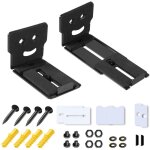 Support mural pour syst�me audio echo wall, rail coulissant r�glable en longueur, compatible avec les ...