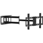Support mural pour t�l�viseurs � bras long (42?80 pouces), offrant une totale libert� de mouvement gr�ce ...