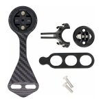 Zvd - support d'ordinateur en fibre de carbone pour guidon de vélo f12 - pour garmin cateye (modèle yza) ... Zvd - support d'ordinateur en fibre de carbone pour guidon de vélo f12 - pour garmin cateye (modèle yza) ...