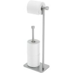 Support pour papier toilette avec rserve cappa