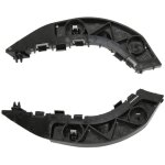 Support de pare - chocs avant noir pour honda civic 2006 - 2011