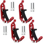 Support de pelle pour galerie de toit: 4 pi�ces support de pelle de voiture, pinces barres toit caoutchouc ...