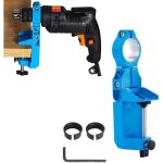 Support de perceuse rotatif � 360�, support de perceuse � colonne, porte - perceuse avec �tau rotatif ...