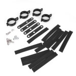 Support de phare de moto noir, pince de montage de fourche, accessoire universel adapt� pour yamaha 41 ...