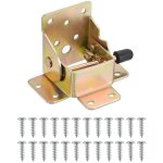 Support de pied de table pliant 4 pi�ces, support de pied pliant, charni�re de pied pliant de table, ...