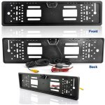 Support de plaque d'immatriculation avec camra de recul camra de recul 4 led vision nocturne 170