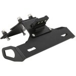 Support de support de plaque d'immatriculation de moto avec remplacement de lumi�re led pour kawasaki ...