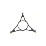 Support plateau tournant 3 roues (diamtre : 19 cm) pour micro - ondes whirlpool bauknecht, ikea - 48101042237 ...