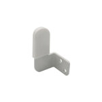 Store menuiserie - support de poign�e d'espagnolette, aluminium, blanc, 1 vantail, pour volet battant ...