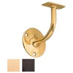 Support pour rampe ronde pour piano en bois clair