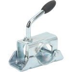 Support de roue jockey pince pratique en fer galvanis� robuste support de fixation fendu rv antirouille ...