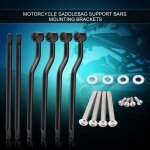 Supports de sacoche universel, supports de barres de support de sacoche de moto supports de support de ...