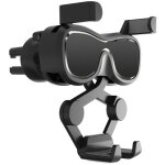 Support de smartphone pour voiture par gravit� pour grille d'a�ration avec d�sodorisant, noir