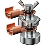 Support de soudage magn�tique, aimant de terre de soudage 2 outils de serrage au sol pour support de ...