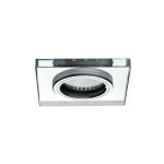 Kanlux - plafonnier led d�coratif - verre argent - encastrable - bande lumineuse bleue