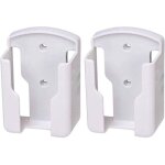 Support telecommande mural, lot de 2 porte telecommande pour tv et climatiseur universelle organisateur ...