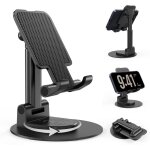 Support t�l�phone, support telephone bureau porte telephone pliable, support les smartphones - noir