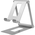 Support t�l�phone bureau r�glable aluminium support t�l�phone pliable t�l�phone dock, portable tablette ...
