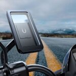 Support de t�l�phone moto, support mobile � v�los anti - vol ecran tactile etanche rotation � 360 �pour ...