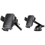 Support t�l�phone - thomson - avec chargeur � induction - deux syst�mes de fixation : sur grille d'a�ration ...