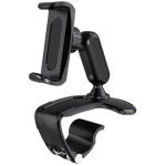 Support de t�l�phone de voiture, support de t�l�phone portable r�glable pour tableau de bord et pare ...