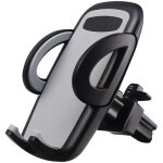 Support t�l�phone voiture, [prise ferme & crochet stable] 360� r�glable porte telephone voiture � grille ...