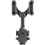 Support de t�l�phone pour voiture, r�glable � 360 degr�s, abs / polyur�thane, noir