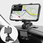 Support de tlphone voiture rotation  360 degrs, tableau de bord socles tlphone portable automobile ...