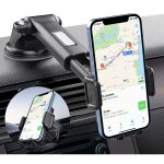 Support tlphone voiture [super ventouse] porte telephone voiture ventouse accessoire voiture rotatif ...