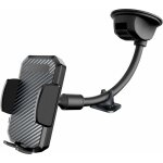 Support tlphone voiture ventouse, porte smartphone pare brise tableau de bord avce long bras col de ...
