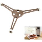 Support triangulaire micro - ondes, porte - plateau anneau tournant universel, remplacement de l'anneau ...
