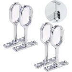 Support tringle penderie, supports pour tubes de penderie, support pour barre penderie ovale, support ...