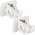 Support de tringle  rideau auto - adhsif supports de crochet de draperie support de tige de fixation ...
