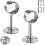 Support de tringle  rideau au plafond support tube garde - robe  tige support barre penderie support ...