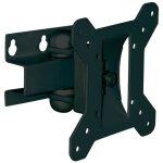 Support tv led incl. pivotant. noir jusqu' 32''.