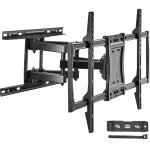 Mophorn - support tv  mouvement complet pour tlviseurs de 37  75 pouces, support mural pivotant et ...