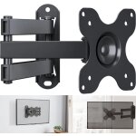[jamais utilis�] support tv mural fixation support mural ecran pc orientable et inclinable universel ...