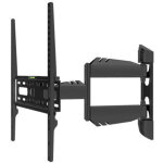 Support tv mural inclinable et orientable d�port� d�pliable pour �crans 32 � 50'' (80 � 127 cm) - sedea ...