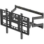 Support tv mural large - 40 - 85 pouces orientable pour crans et tlviseurs fixation murale tv solide ...