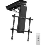 Support tv plafond motorise pour ecrans 32 - 70 pouces / 81, 3 - 178 cm, fixation tv reglable electriquement, ...