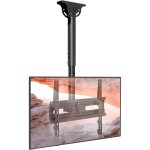 Support tv plafond pour t�l�viseurs lcd led plats / incurv� de 26 � 65 pouces, vesa jusqu'� 400�400mm ...